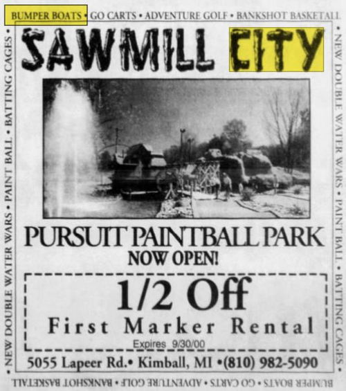 Sawmill City - Sept 2000 Ad